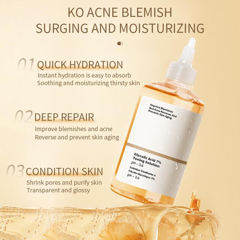 グリコール酸 7% トナー 栄養を与える穏やかなグリコール酸 - Essence Serum Toner のレビューと価格
