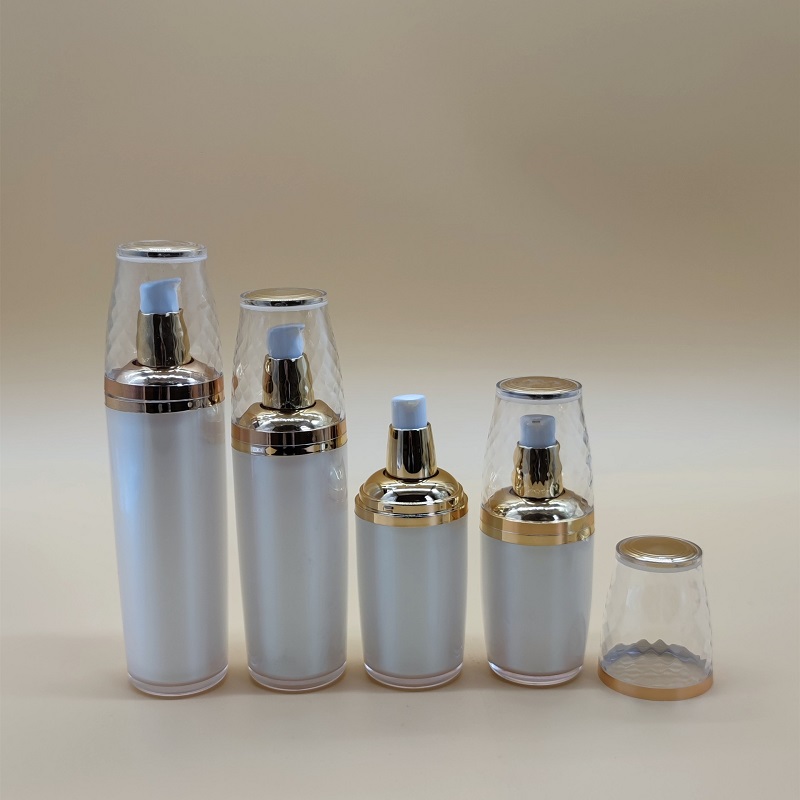 120ML ボウル型アクリルポンプボトル 美容液/ローション - Essence Serum Toner のレビューと価格